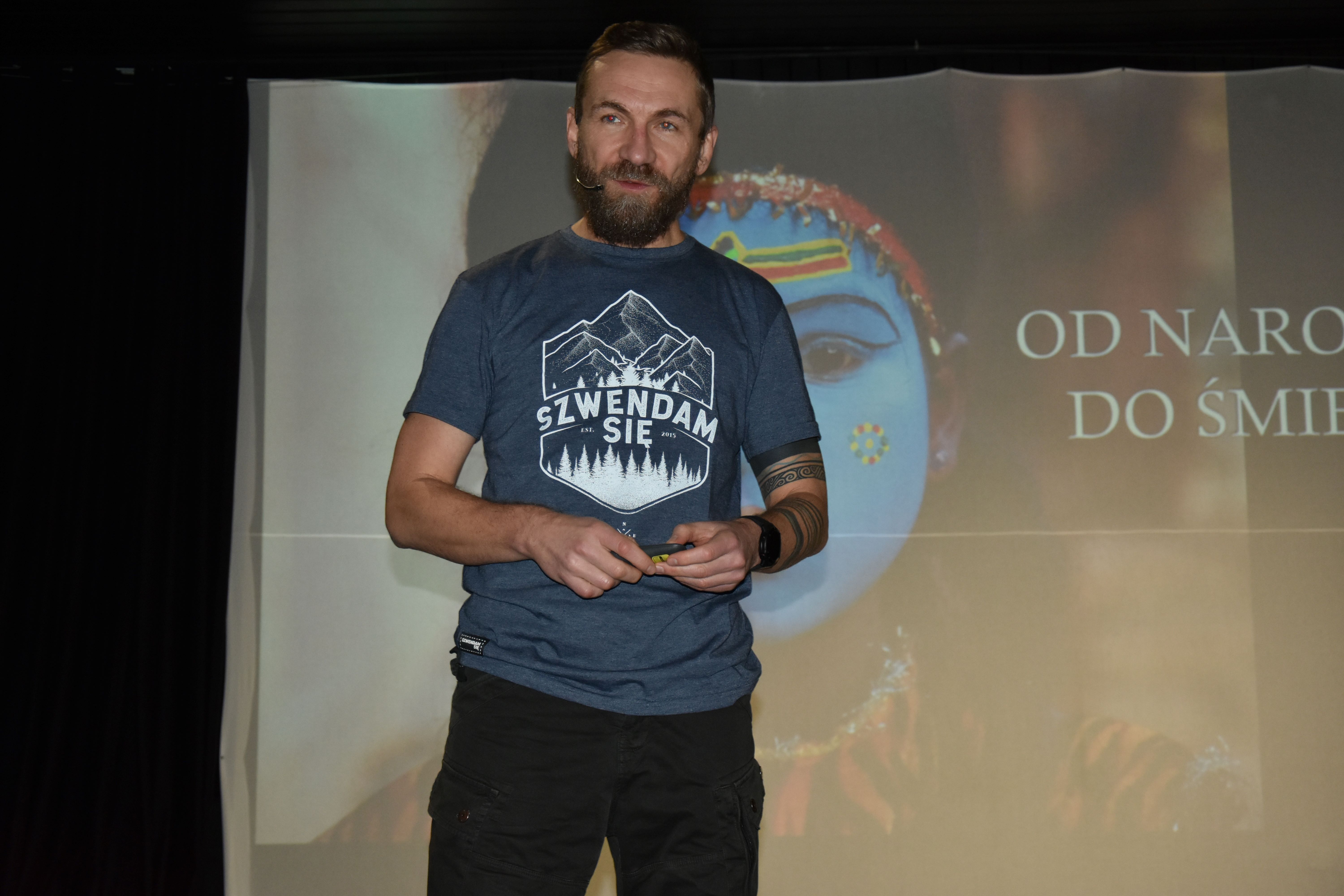 Spotkanie z Przemkiem Kossakowskim